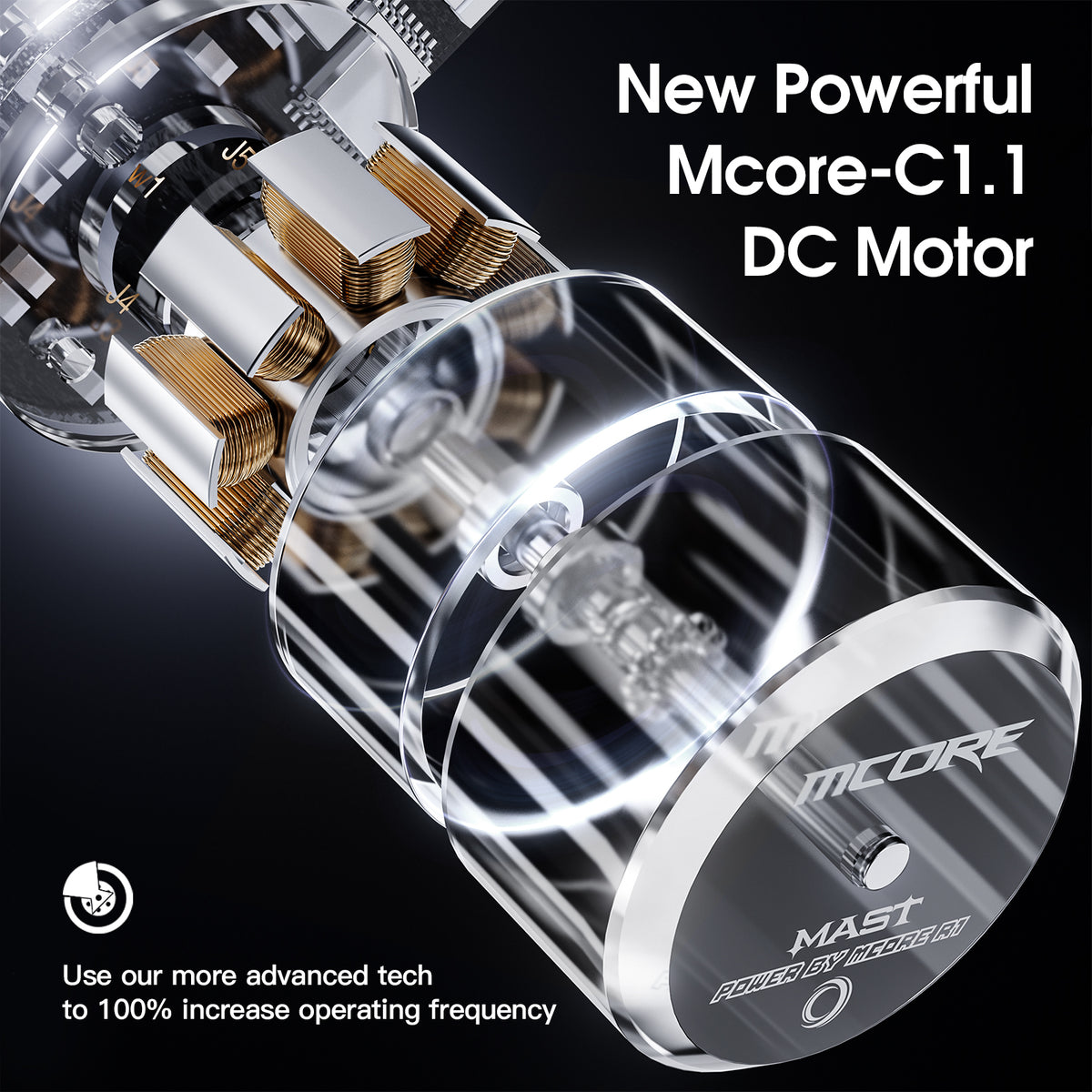 Mast Flip4 Pro Wireless Tattoo Machine Pen 2.5mm-4.5mm Strokes Length - Dragonhawktattoos