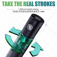 Dragonhawk A2 Kit da tatuaggio wireless con 2 batterie