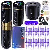 Mast Flip3 Wireless Tattoo Machine Pen Professional Bundle - Dragonhawktattoos