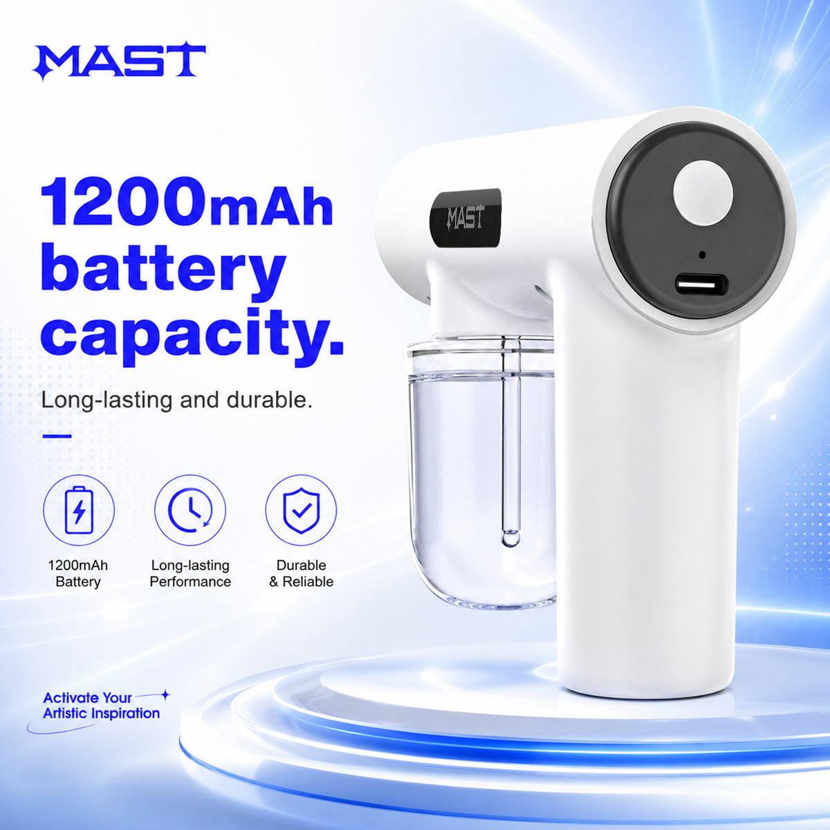 Mast Mini Disinfection Spray Gun Professional Cleaning & Sanitary Workflow Tool - Dragonhawktattoos