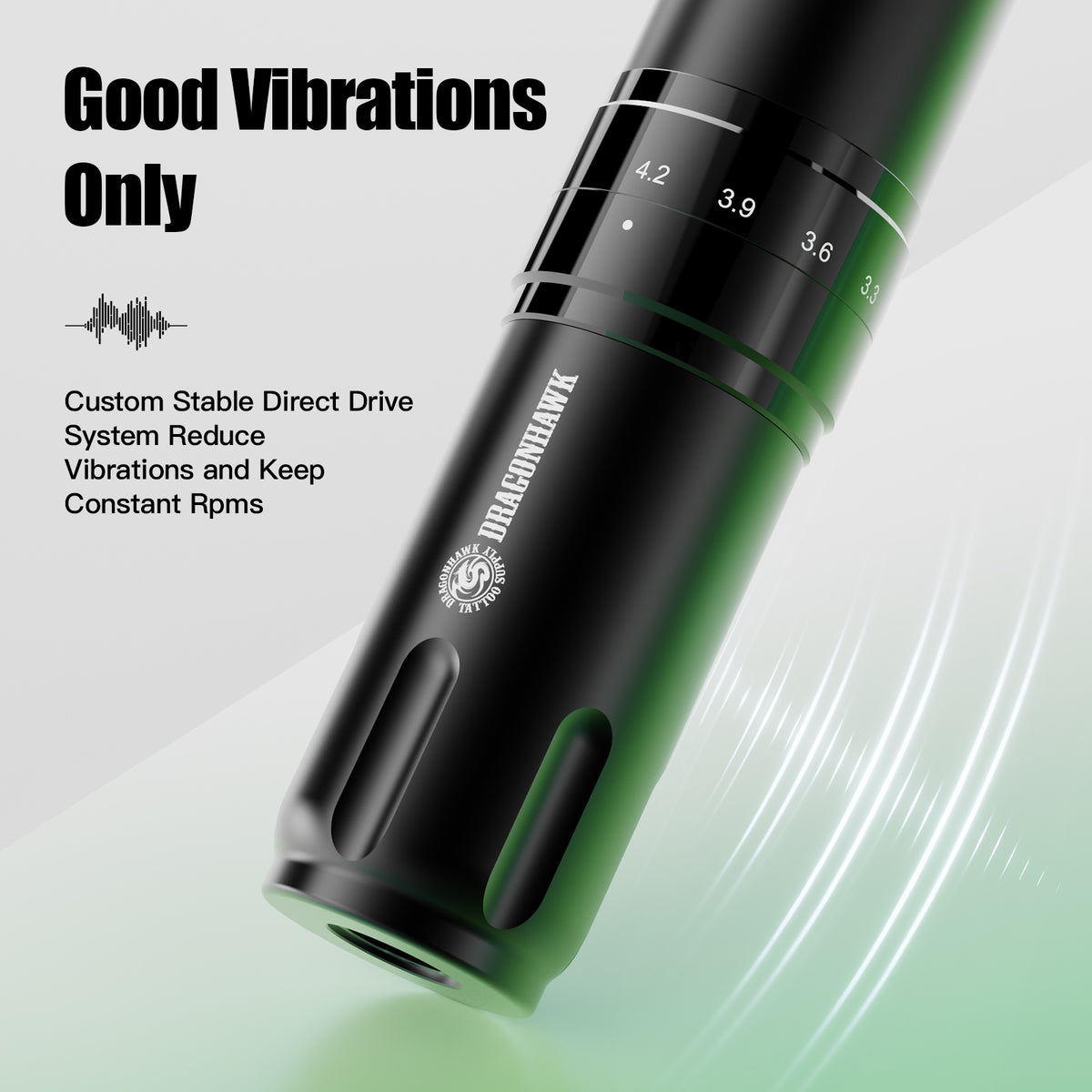 Dragonhawk L2 Pro Wireless Tattoo Pen Machine - Dragonhawktattoos