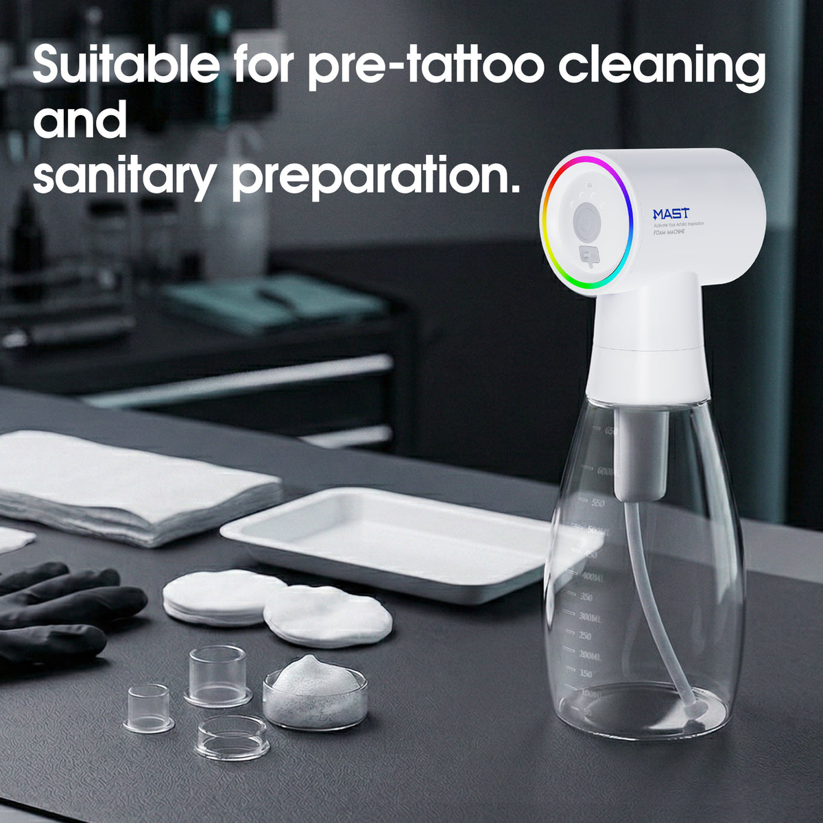 MAST Foam Machine Professional Cleaning & Sanitary Workflow Tool - Dragonhawktattoos