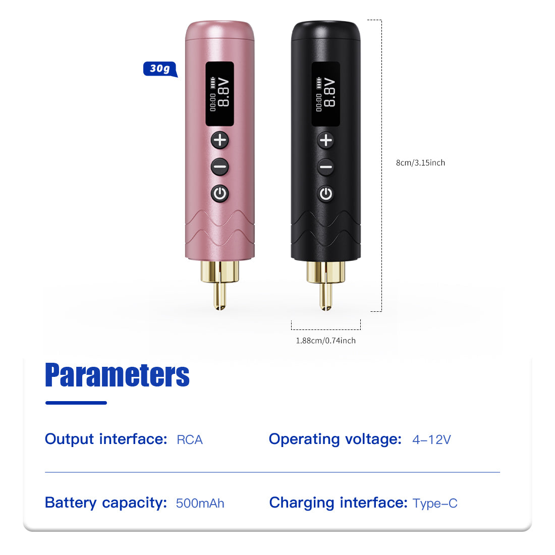 Battery Replacement for Mast Tour 2 Wireless Tattoo Machine