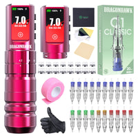 Dragonhawk A3 Pro Wireless Tattoo Pen Machine Kit - Dragonhawktattoos
