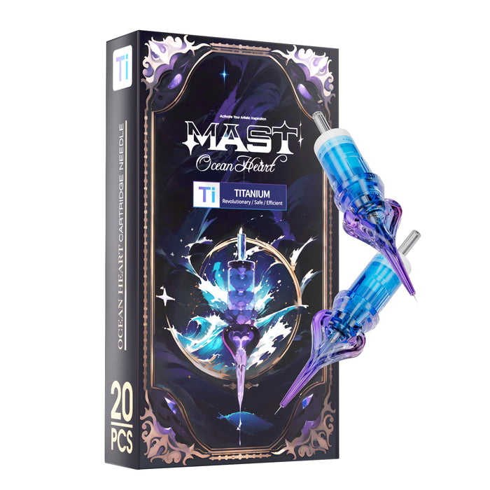 Mast Ocean Heart Ti Series Cartridges Needles – Box of 20 - Dragonhawktattoos