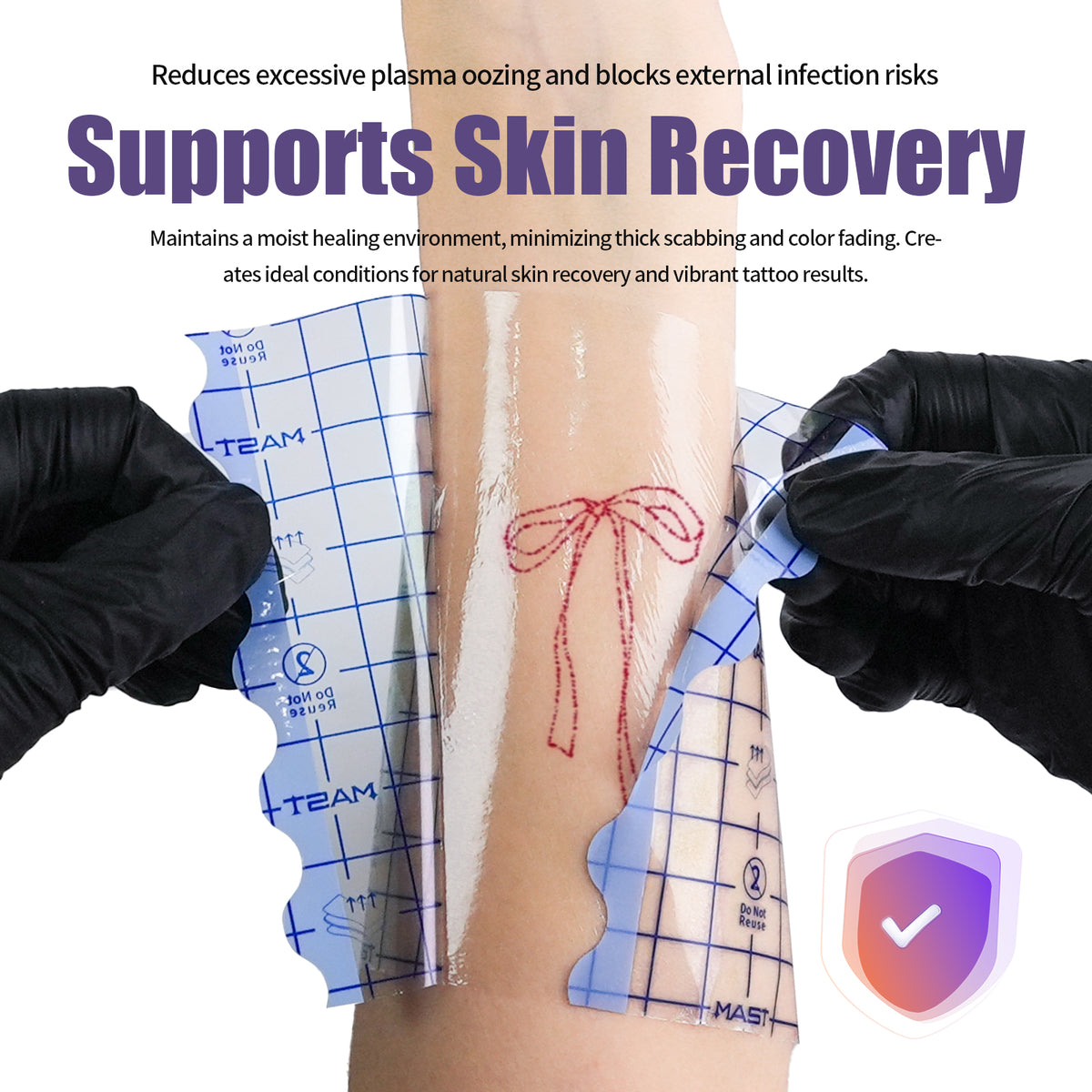 Mast Tattoo Aftercare Wrap Dual-Tear Tattoo Protection Film - Dragonhawktattoos