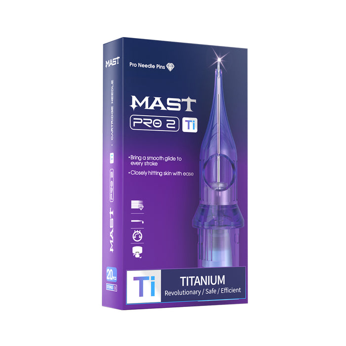 MAST Pro2 Ti Series Tattoo Cartridges Needles – Box of 20 - Dragonhawktattoos