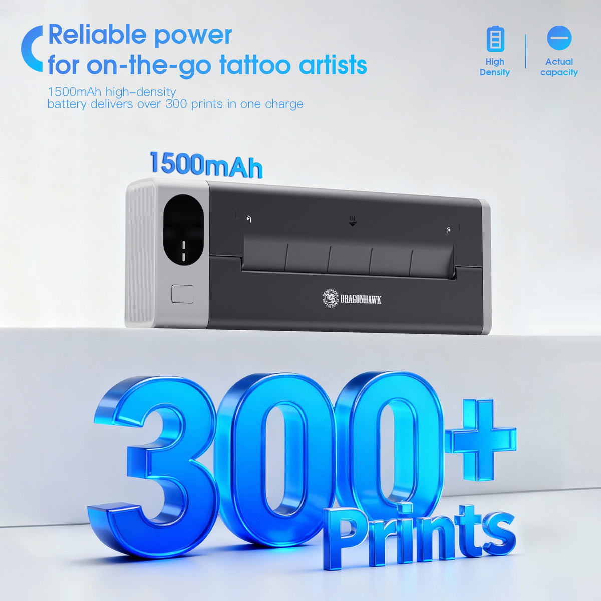 Dragonhawk M6 Wireless Tattoo Stencil Printer Portable Tattoo Printer - Dragonhawktattoos