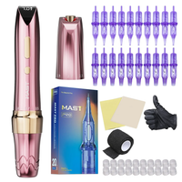 Mast P60 Wireless Tattoo Kit With 20pcs Tattoo Needles - Dragonhawktattoos