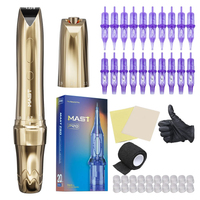 Mast P60 Wireless Tattoo Kit With 20pcs Tattoo Needles - Dragonhawktattoos