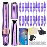 Mast P60 Wireless Tattoo Kit With 20pcs Tattoo Needles - Dragonhawktattoos
