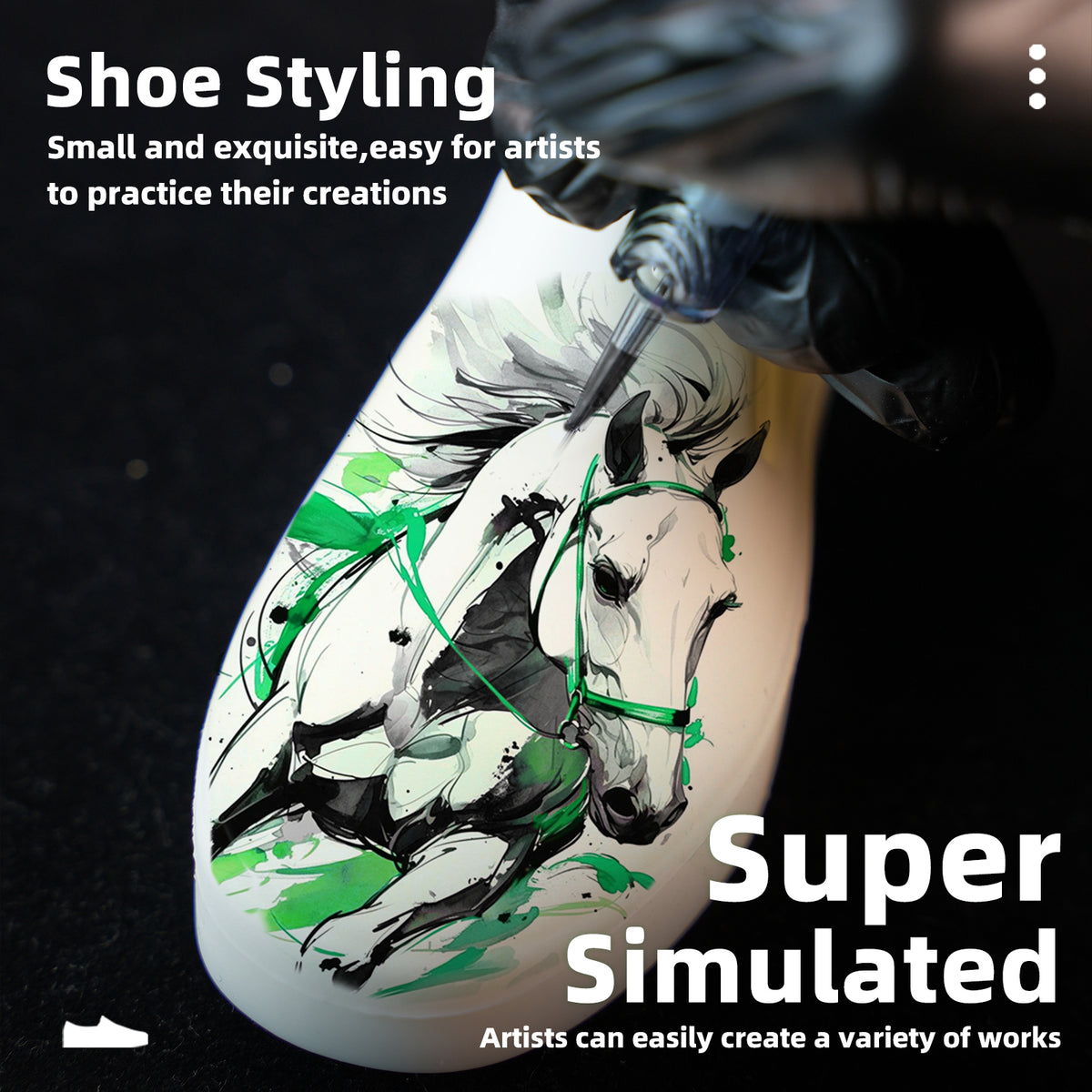 Mast Fold Pro Year of the Horse Edition Wireless Tattoo Pen Machine  2.5-4.5mm 7 Adjustable Strokes