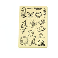 Piel falsa de silicona para práctica de tatuajes con estampado de Dragonhawk