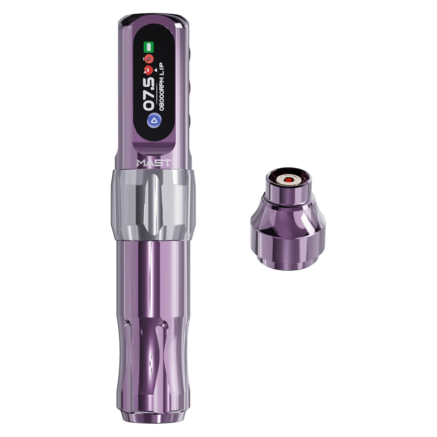 MAST ワイヤレスタトゥーマシン ブラシレスモーター LEDディスプレイ Mast Tattoo Tour2 Pro ワイヤレス タトゥーマシンペン 3.5mm débattement