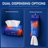 MAST Lint‑Free Disposable Tattoo Non‑Woven Wipes, Dry & Wet Use for Tattoo Cleaning