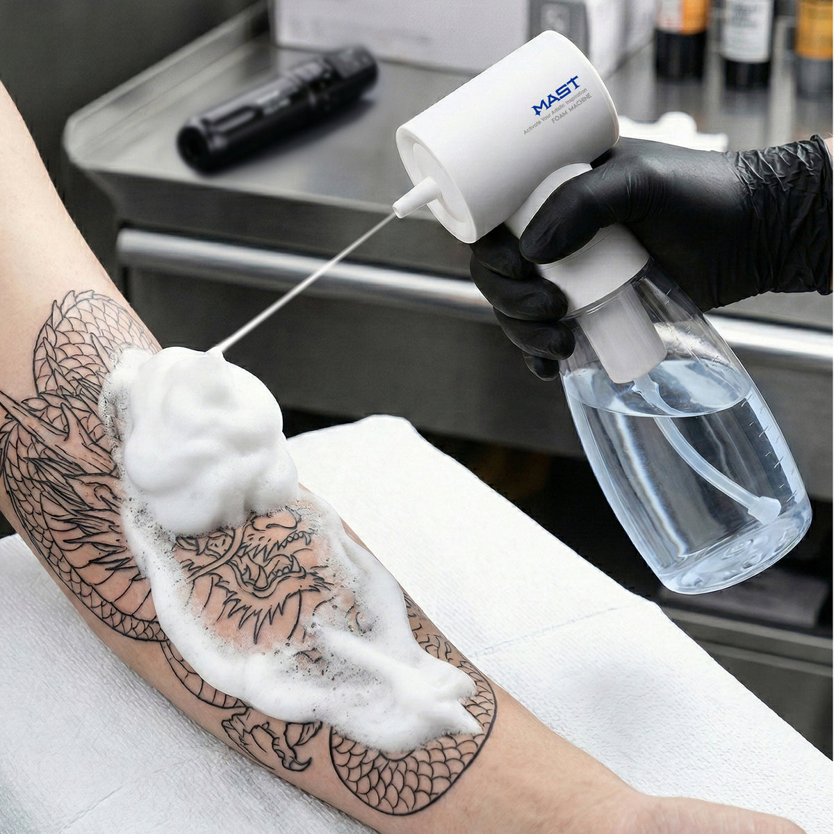 MAST Foam Machine Professional Cleaning & Sanitary Workflow Tool - Dragonhawktattoos