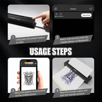 Dragonhawk A4 Wireless Thermal Tattoo Stencil Printer Machine Portable Tattoo Printer - Dragonhawktattoos