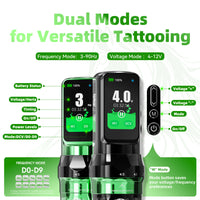Mast Fold Pro Year of the Horse Edition Wireless Tattoo Pen Machine  2.5-4.5mm 7 Adjustable Strokes