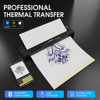 Dragonhawk A4 Wireless Thermal Tattoo Stencil Printer Machine Portable Tattoo Printer - Dragonhawktattoos