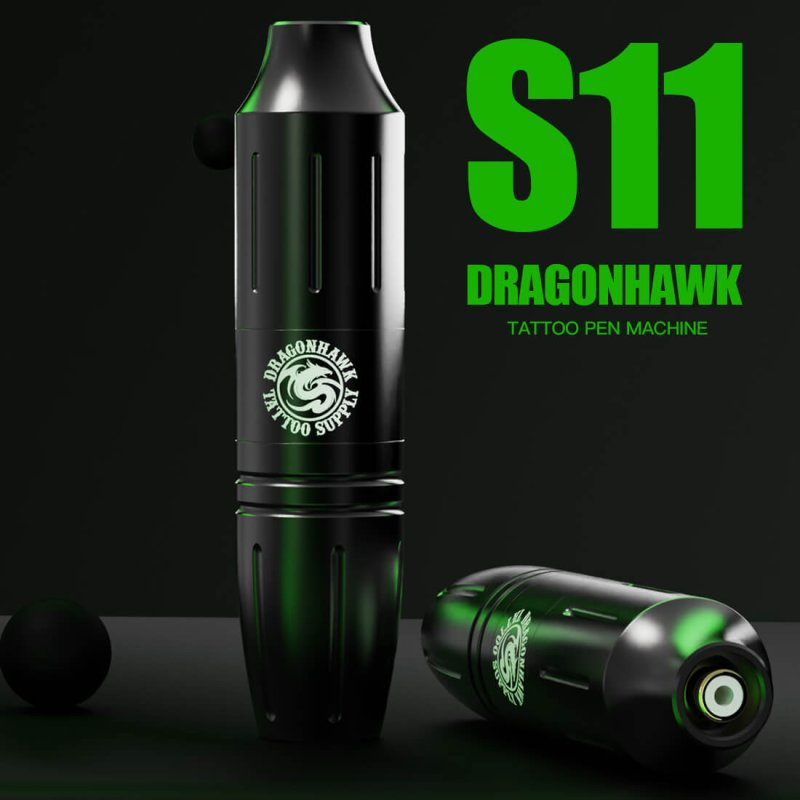 Dragonhawk S11 New Starter Tattoo Kit Wireless Advanced Bundle