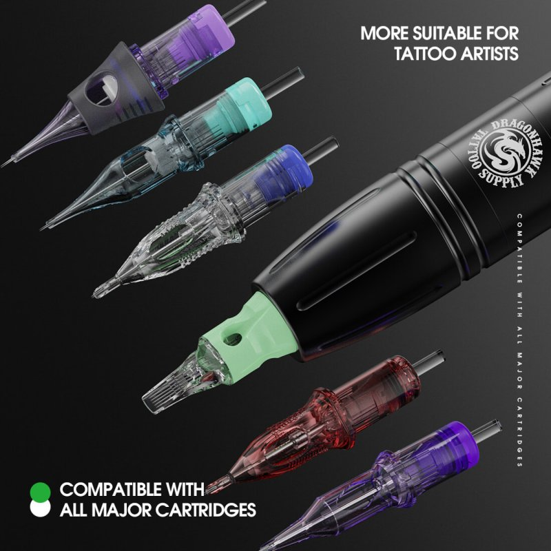 Dragonhawk S11 New Starter Tattoo Kit Wireless Advanced Bundle