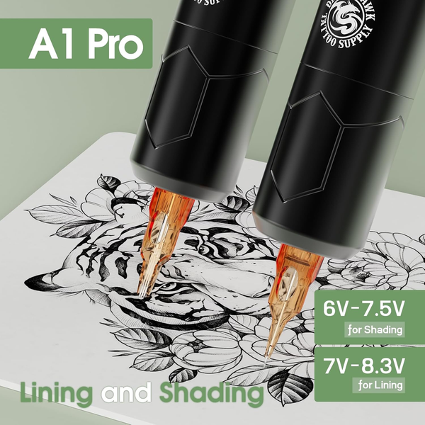Dragonhawk A1 Pro Tattoo Machine Starter Bundle