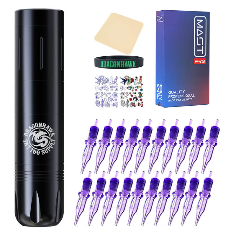 Dragonhawk X3 vezeték nélküli tollgép-készlet Mast Pro patronokkal kez