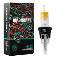 Dragonhawk Tattoo Finger Ledge Cartridge Needles 0.35mm Magnum Box of 20 - Dragonhawktattoos