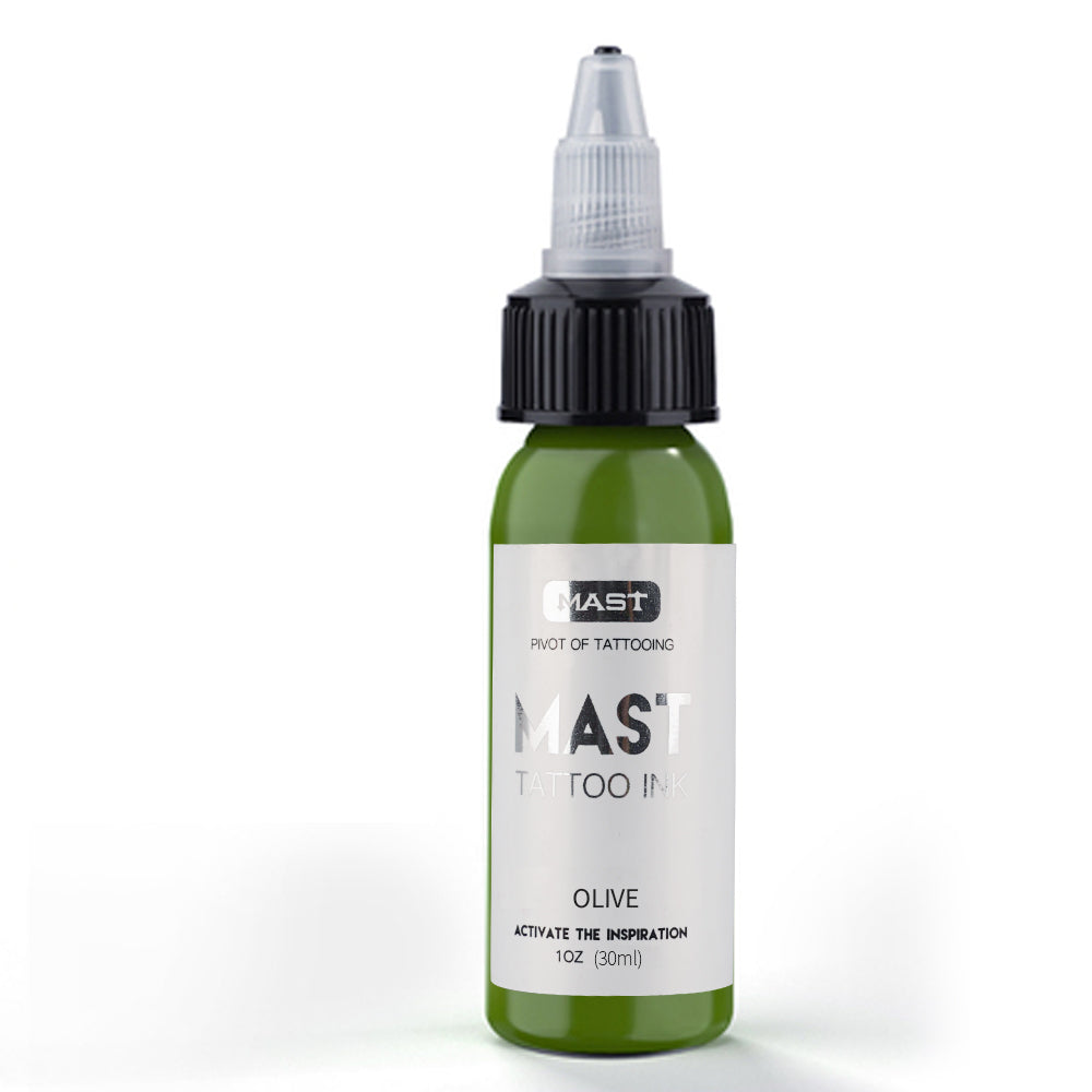 Mast Tattoo Ink Green Color Series 1OZ - Dragonhawktattoos
