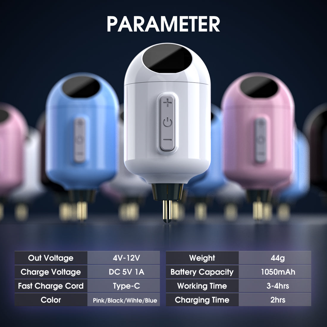 Δίπλωμα Pro Tattoo Pen με Mastlabs Airbot Battery Mast Pro Cartridges