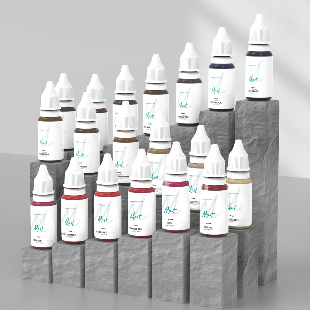 Mast Ink for Eyeliner Color Permanent Makeup Machine Pigment ...