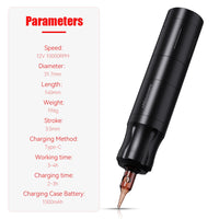 Arenahawk Wireless Tattoo Pen Kit för nybörjare