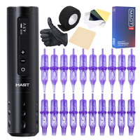 MAST A2 Wireless Tattoo Machine Kit With 5000mAh Extra Large Battery