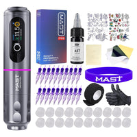 Mast Archer 2 Rotary Tattoo Machine Pen Wireless Bundle Advanced
