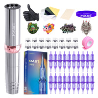 Mast P10 Pro Tattoo Pen Wireless Battery Kit With 3.0mm Stroke Length - Dragonhawktattoos