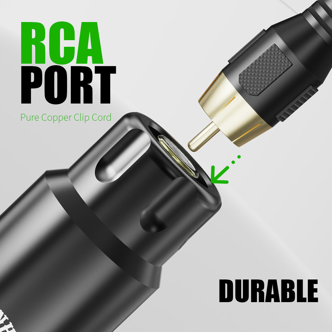 Máquina de tatuaje Dragonhawx S12 con kit de batería inalámbrica de trazo de 3.0 mm