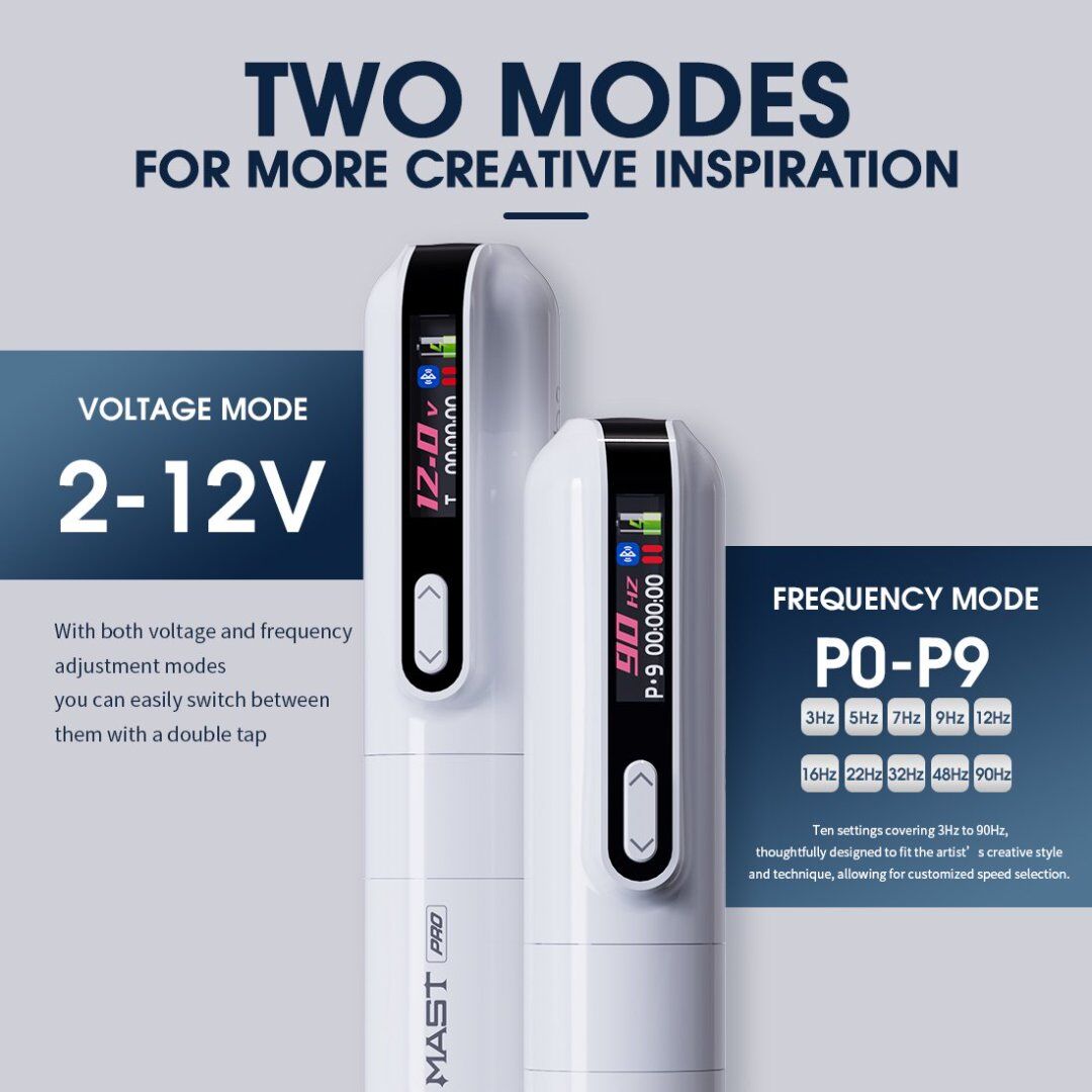 Mast Tour Y22 Pro Wireless Tattoo Pen Machine Bezprzewodowa wersja Bluetooth