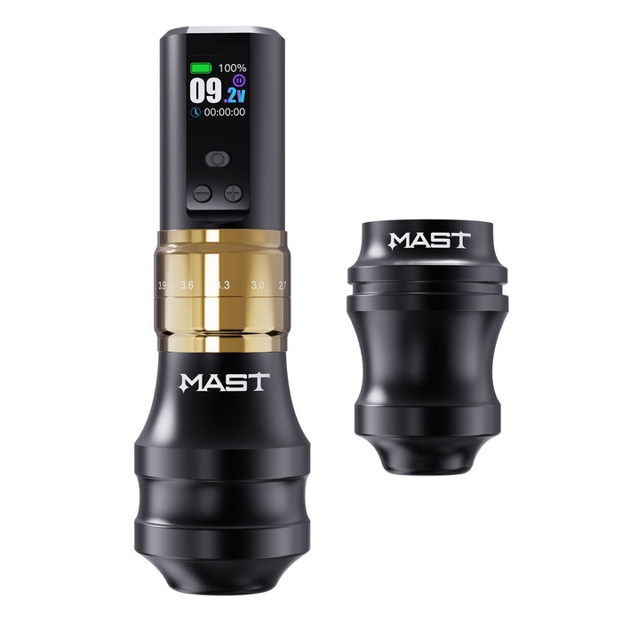 Mast Tattoo Fold2 Pro Wireless Pen Machine with 2 Grip - Dragonhawktattoos