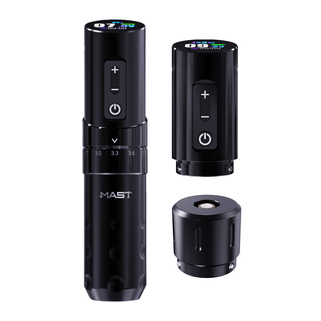 Mast Flip3 Wireless Tattoo Pen machine with 2 Batteries