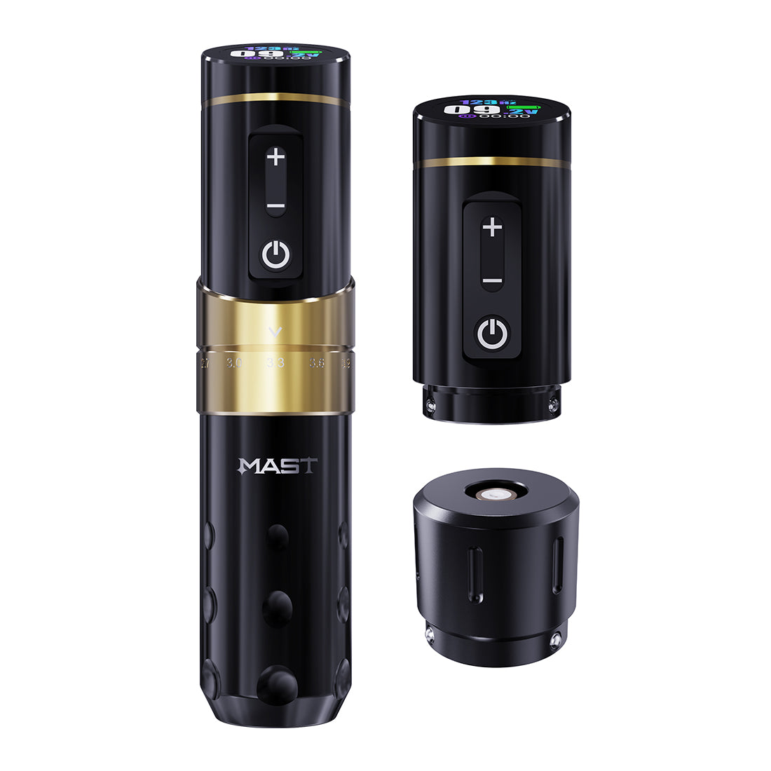 Mast Flip3 Wireless Tattoo Pen machine with 2 Batteries - Dragonhawktattoos
