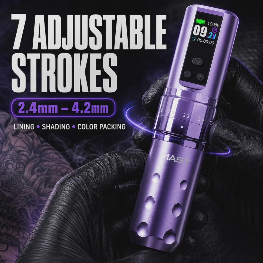 MAST プロフェッショナル ワイヤレス・タトゥーマシン Professional Tattoo Machines & Wireless Pens | Dragonhawk