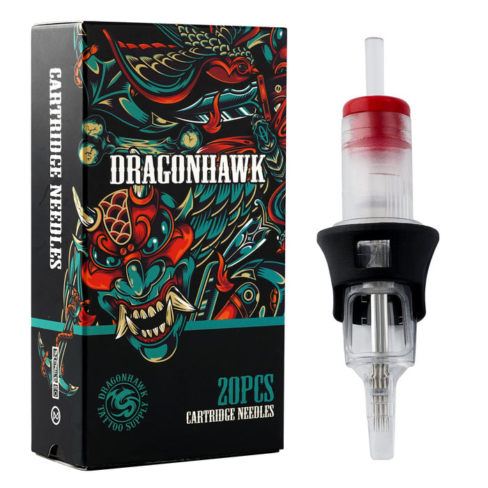 Dragonhawk Tattoo Finger Ledge Case 0,30 mm okrągłe pudełko Magnum po 20