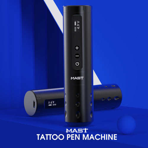 MAST A2 Wireless Tattoo Pen Machine Kit With 5000mAh Extra Large Battery Capacity