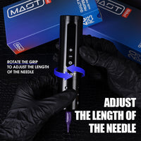 MAST A2 Wireless Tattoo Machine Kit With 5000mAh Extra Large Battery