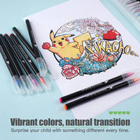 Dragonhawk Temporary Tattoo Markers Kit 20-Count Pack