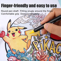 Dragonhawk Temporary Tattoo Markers Kit 20-Count Pack