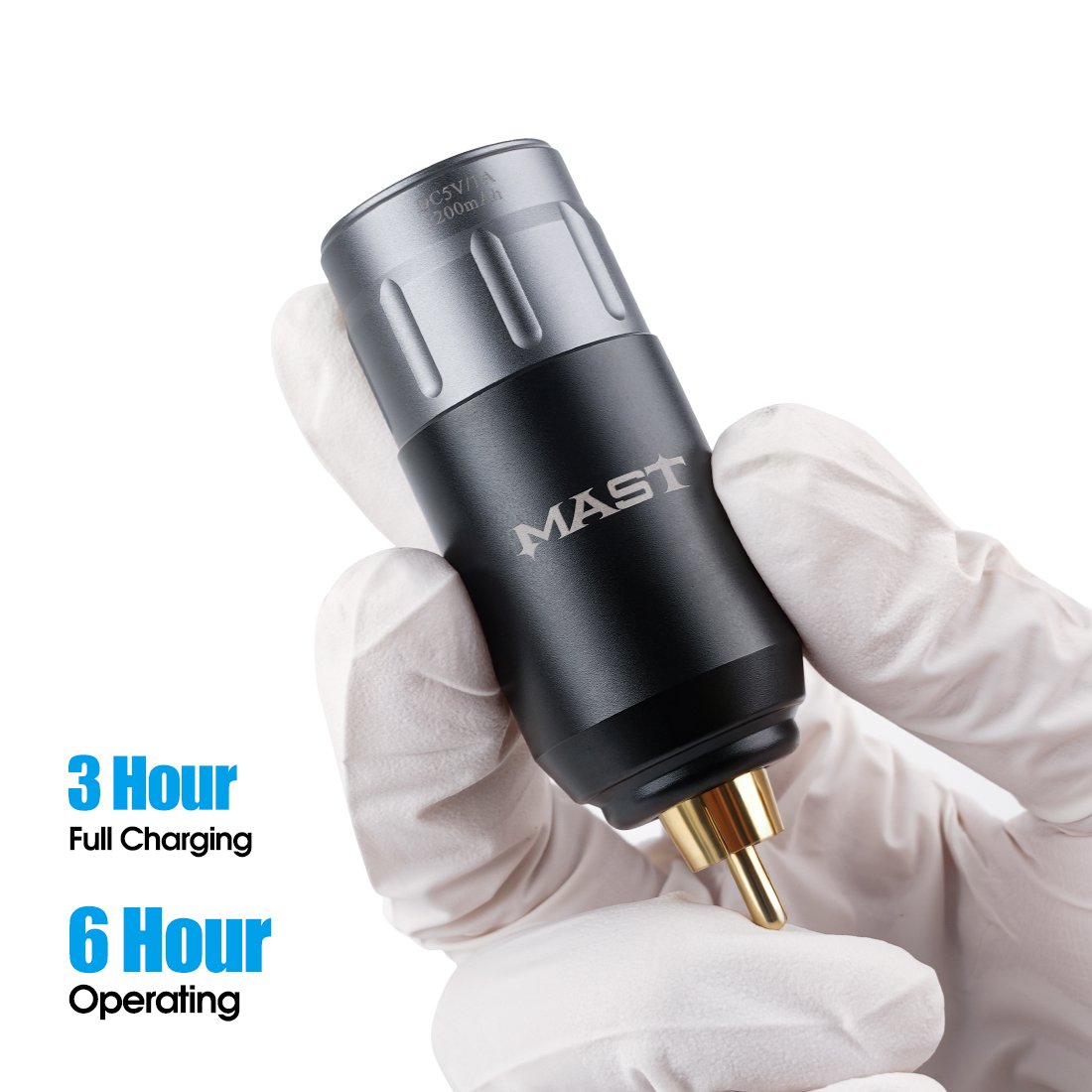 Mast Tour Pro Coreless Motor Permanent Tattoo Rotary Pen Wireless Machine Kit with Two Batteries Mast Pro Needles Cartridge Set - Dragonhawktattoos