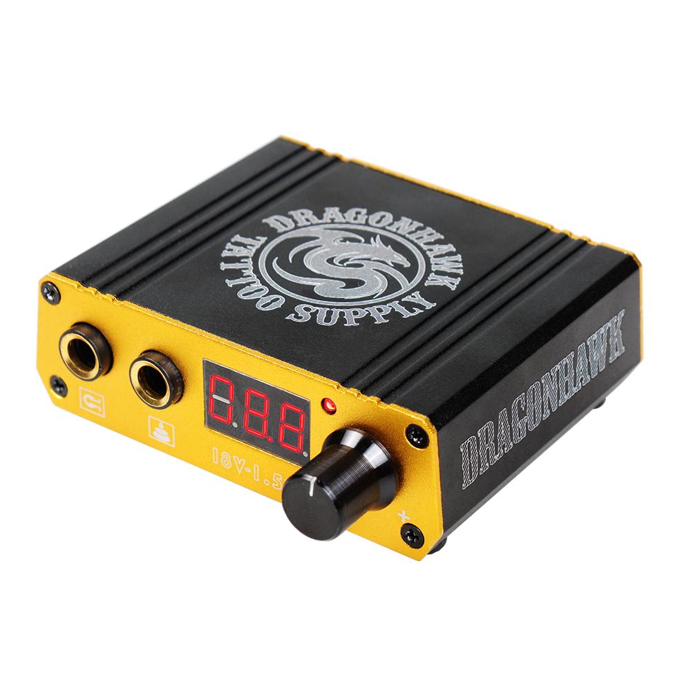 LCD Portable Mini Tattoo Power Supply - Dragonhawktattoos