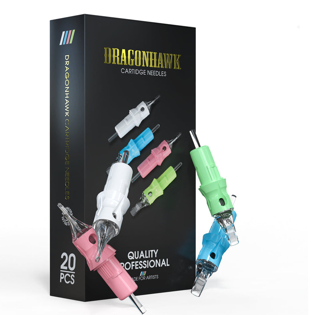 Dragonhawklabs Cartridges Needles Mixed Size ( 20 pieces) - Dragonhawktattoos