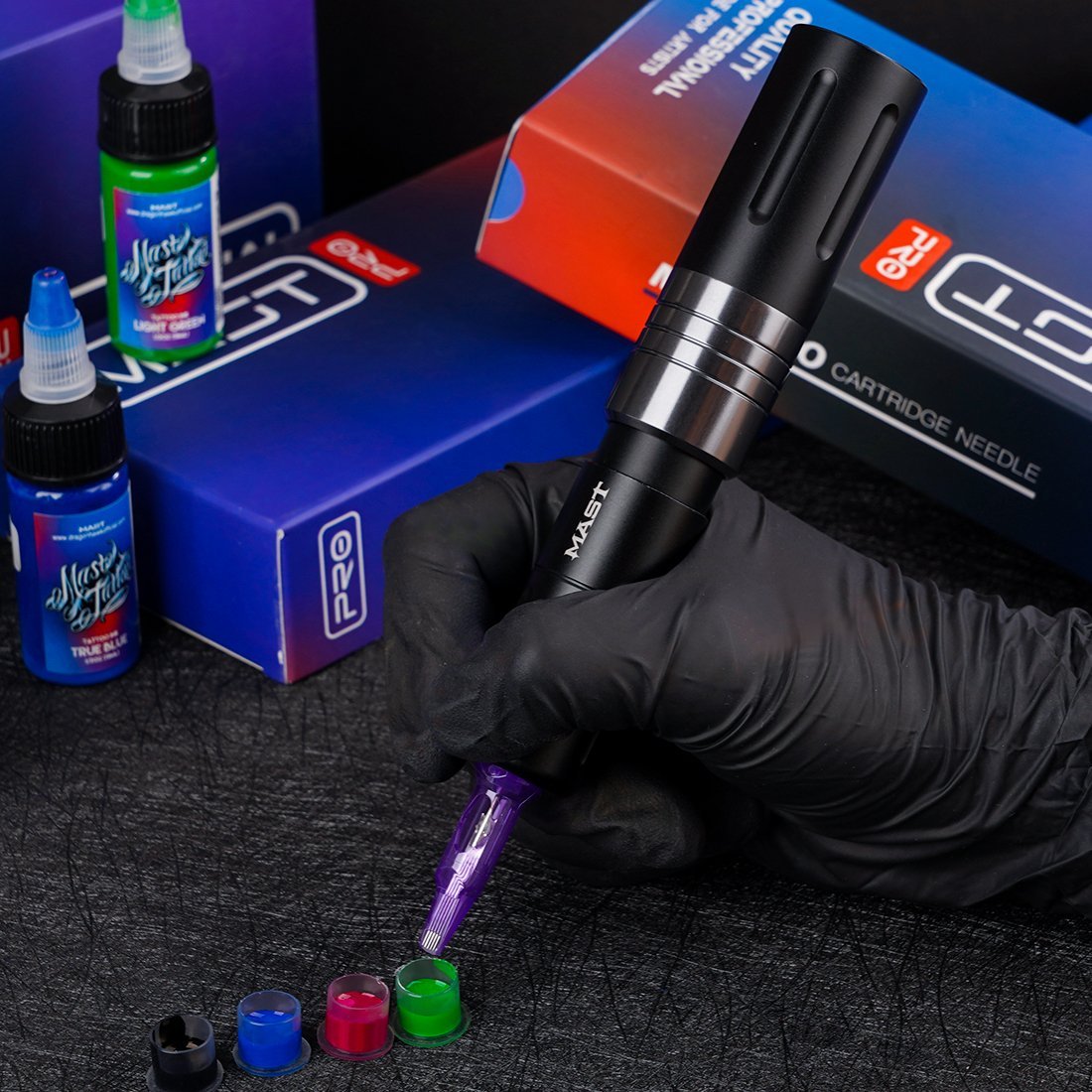Mast Nano Wireless Rotary Pen Machine with Battery SMP Cartridge